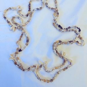 Necklace - shells beaded necklace. Unique